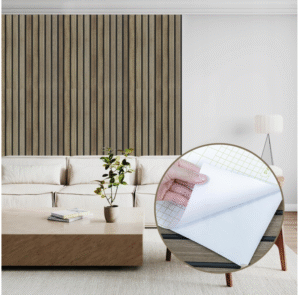 Tapeta samoprzylepna okleina meblowa wodoodporna 44cmX300cm brazowa