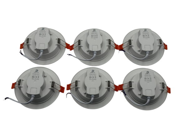 DUSKTEC SMART LAMPY PUNKTOWE LED DO ZABUDOWY, 6SZT.
