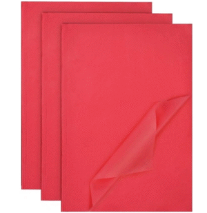 Bibuła Gładka 50 cm x 35 cm Czerwona