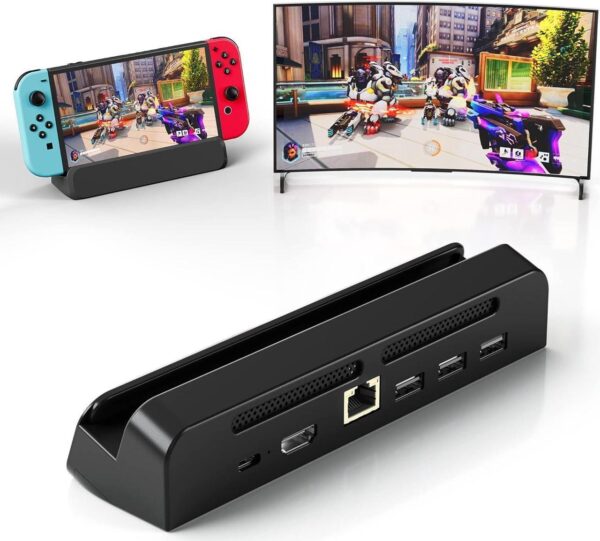 TINBINX DOCK NINTENDO SWITCH 3xUSB 2.0 / HDMI / Ethernet port / USB-C